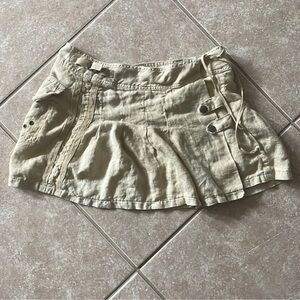 Mini cargo skirt